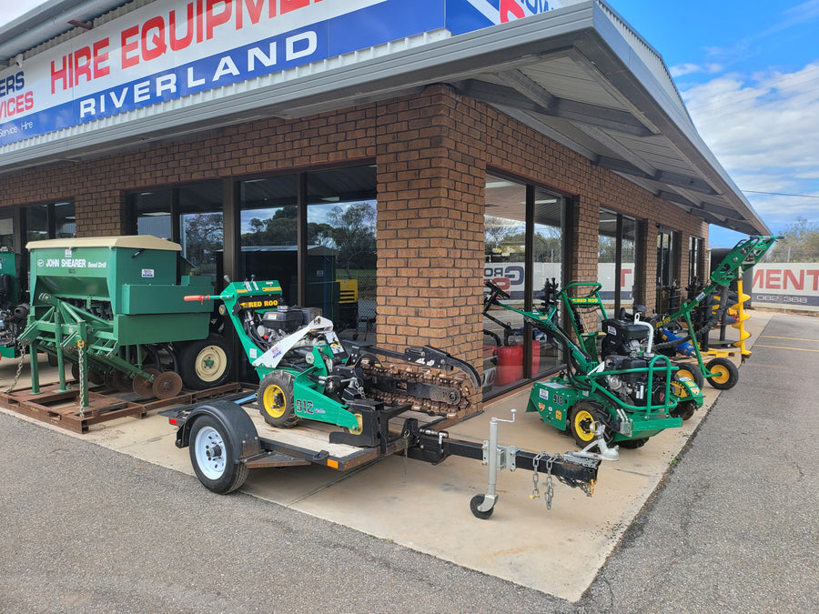 Red Roo HT912 Walk Behind Trencher For Hire – Growers Services Hire