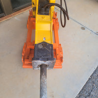 Rock Breaker or Hydraulic Hammer attachment to suit excavator For Hire